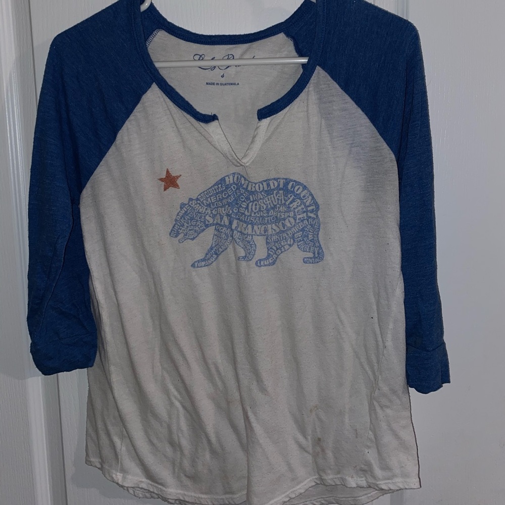 California 3/4 sleeve blouse